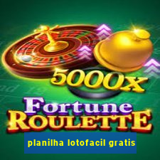 planilha lotofacil gratis